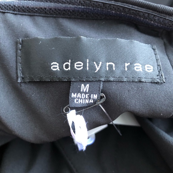 NWT ADELYN RAE Women’s Black Party Cocktail Strapless dress. Medium M - Picture 10 of 12